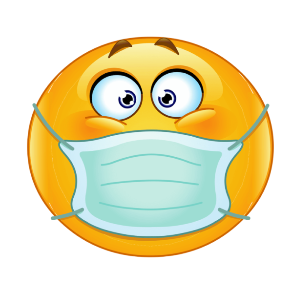 Эмодзи в маске