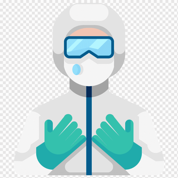 Смайлик в маске медицинской