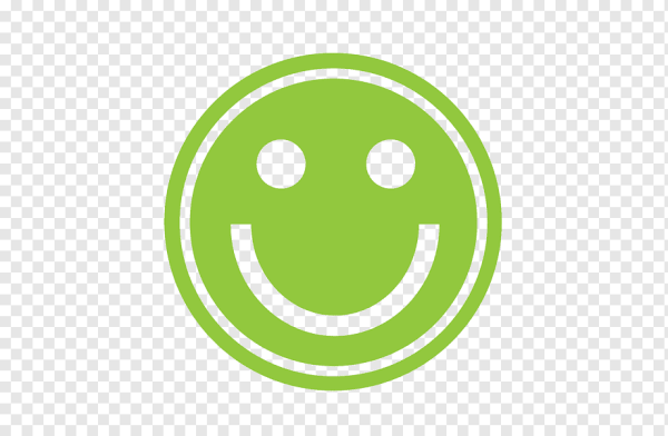 Смайл зеленый вектор
