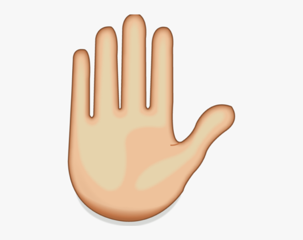 Смайлик ладонь