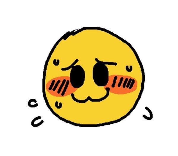 Смайлик с красными глазами