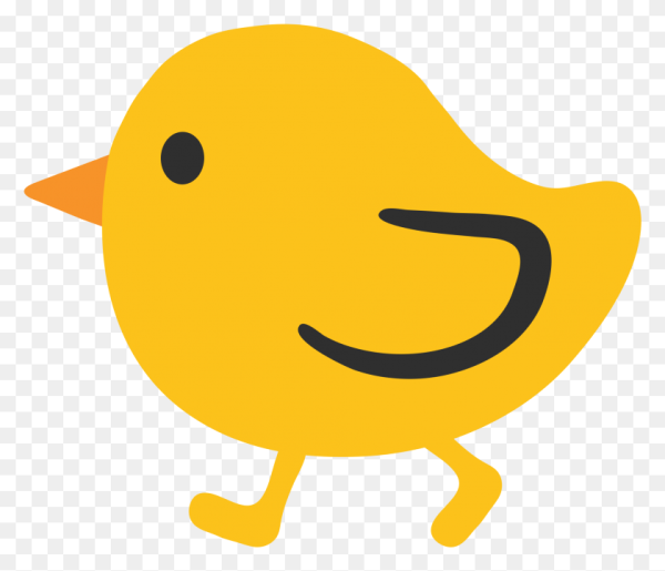 Эмодзи птичка