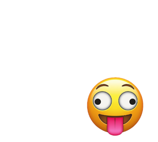 ЭМОДЖИ сумасшедший