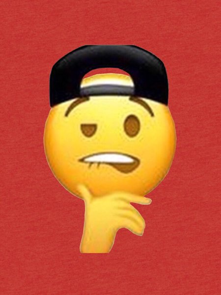 Эмодзи закусывающий губу