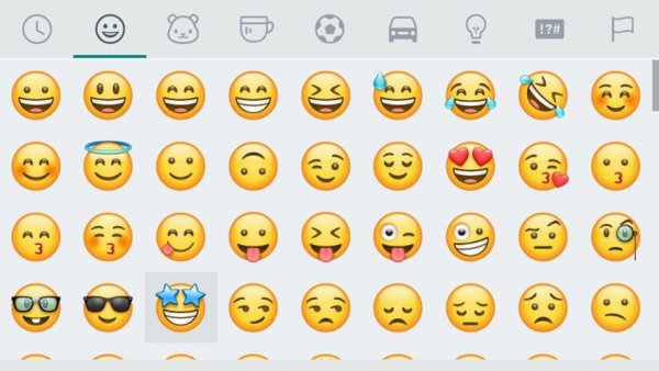 Рисунки смайликами WHATSAPP