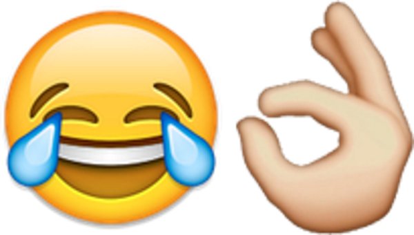 Смайлик смеется и плачет