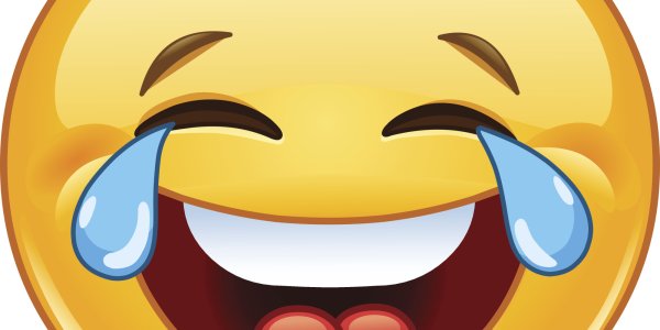 Сильно смеющийся смайлик