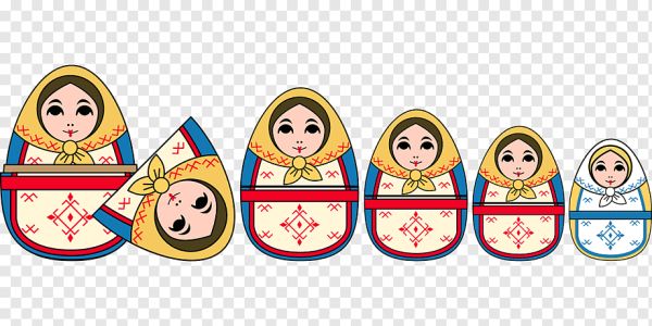 Матрешки для печати
