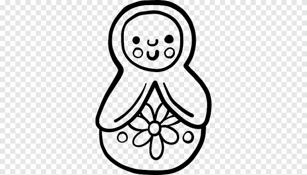 Матрешка рисунок