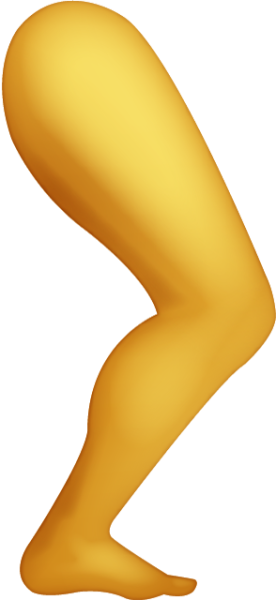 Эмодзи ноги