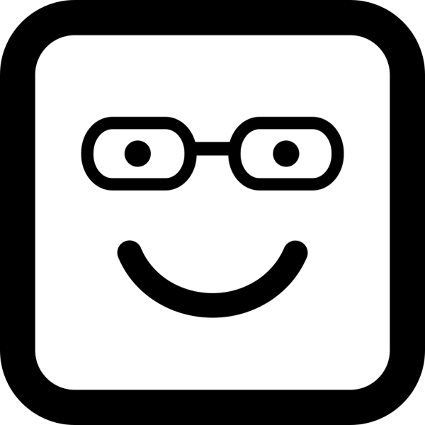 Квадрат с рожицей