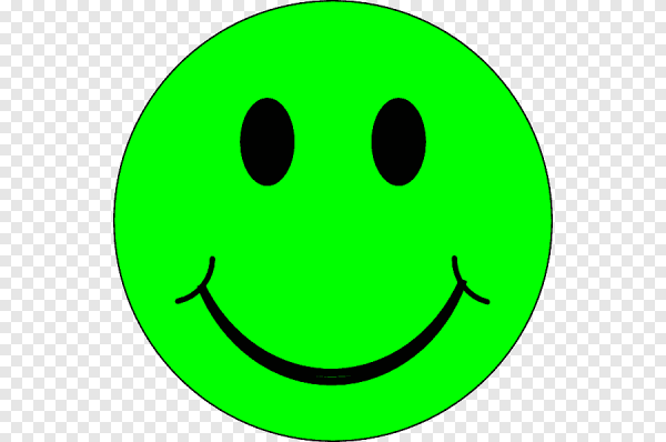 Зеленый смайлик