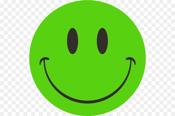 Зеленый смайлик