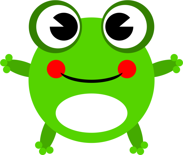 Рожица лягушки