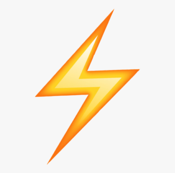 Молния без фона