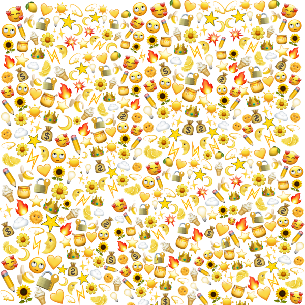 Фон из смайликов для фотошопа