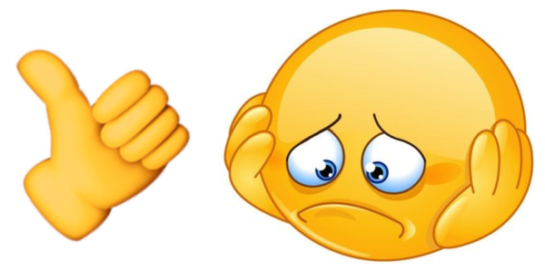 Смайлик тяжело