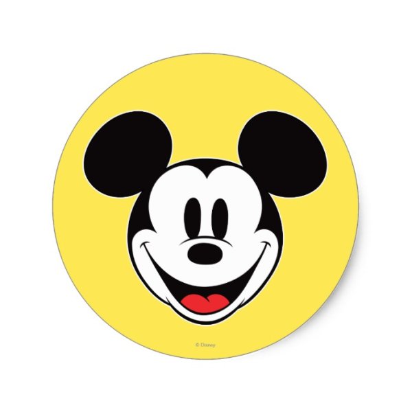 Смайлик Микки Маус