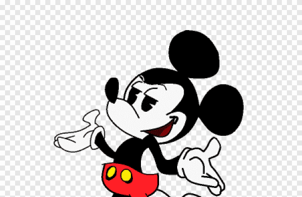 Минни Маус смеется