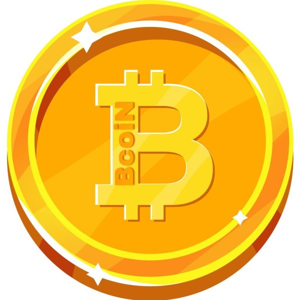 Биткоин монета арт