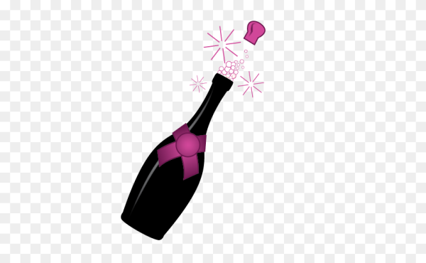 Смайлик шампанское