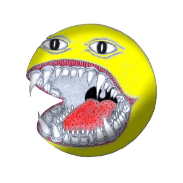 Смайлик с острыми зубами