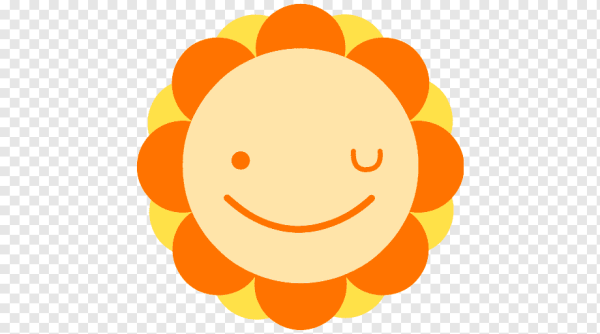 Оранжевый смайлик