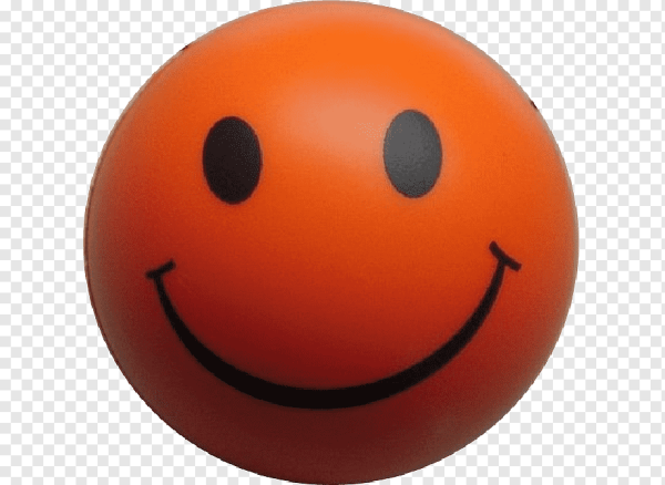 Смайлик с красной мордой