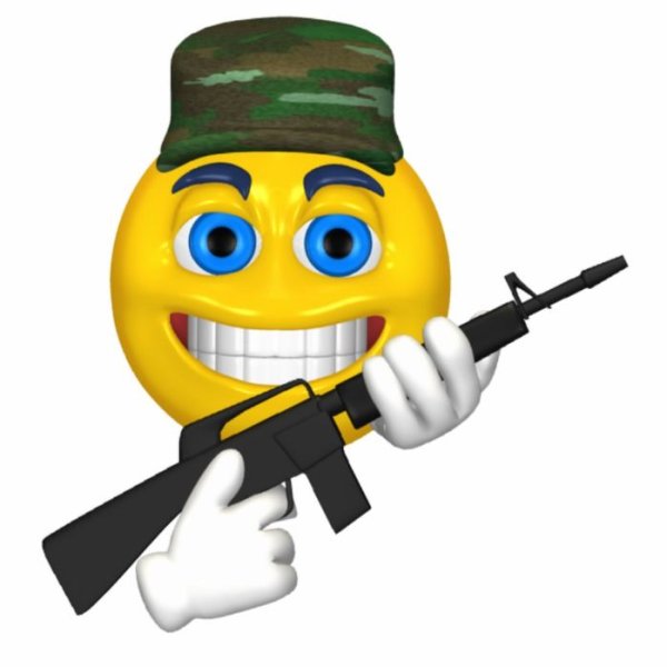 Смайлик с автоматом