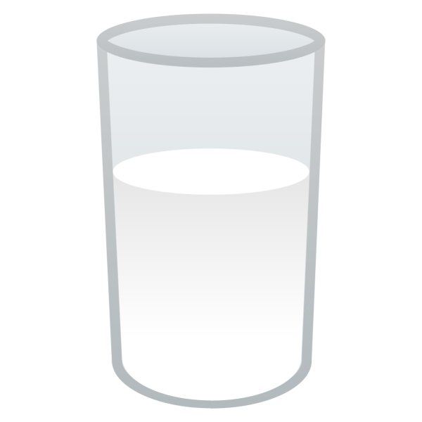 Молоко в стакане