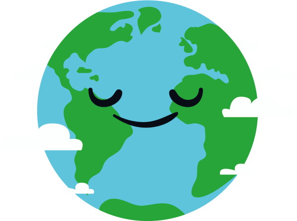 Планета земля смайлик