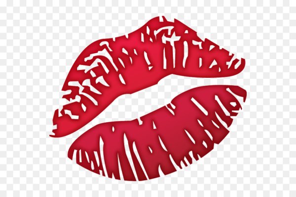 Губы стикер