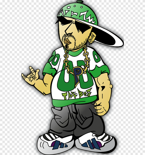 Мультяшный рэпер