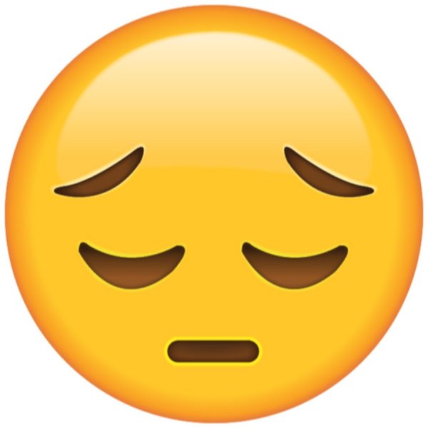 Эмодзи Думающий смайлик
