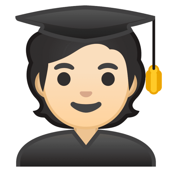 Эмодзи ученик