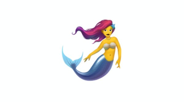 Эмодзи Русалочка