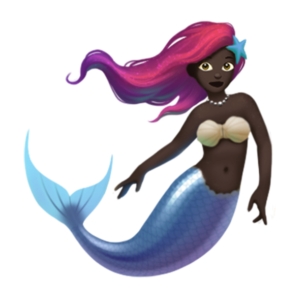 Эмодзи Русалочка