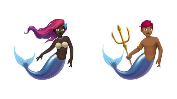 Эмодзи Русалка