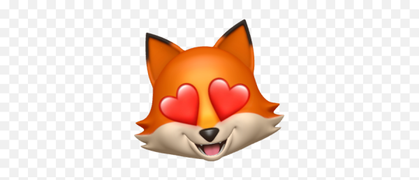 Animoji iphone лиса