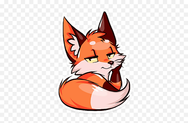 Лисичка Паппи Стикеры