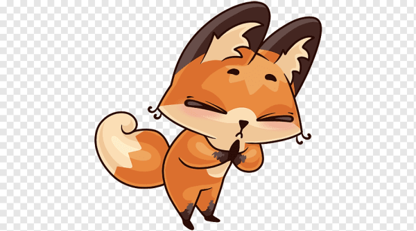 Стикеры Лисичка