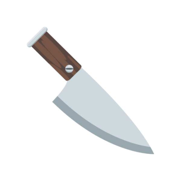 Смайлик с ножиком