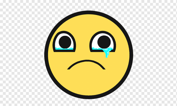 Грустный смайлик для фотошопа