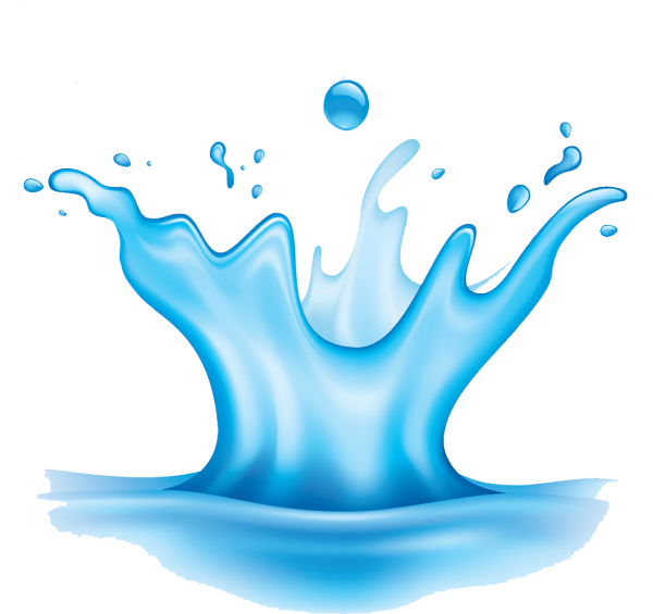 Вода нарисованная