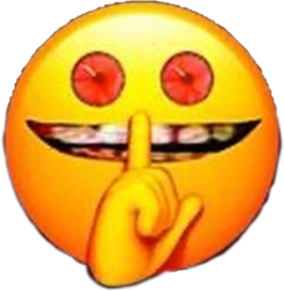 Смайл с красными глазами