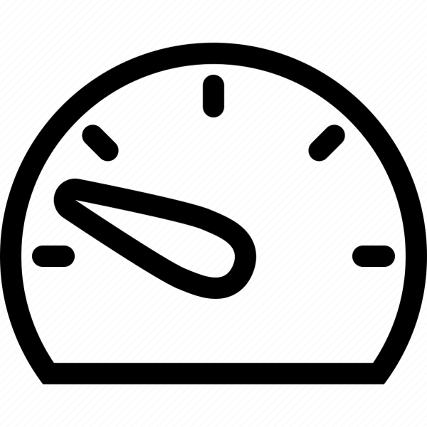 Черно-белый смайлик часы