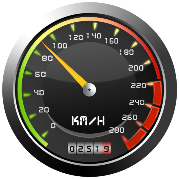 Спидометр автомобиля