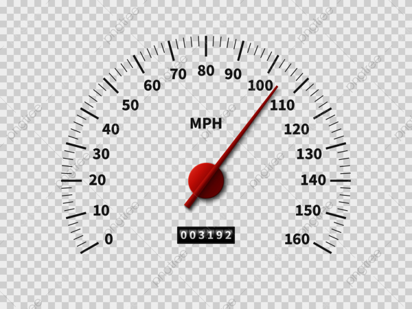 Шкала спидометра вектор