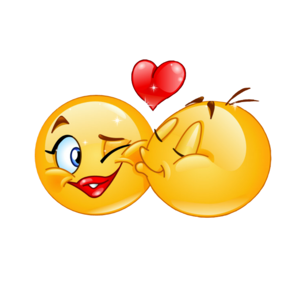 Эмодзи поцелуй