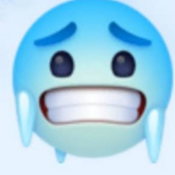 Смайлик холодно